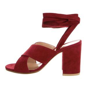 Gianvito Rossi Alia Suede Sandals Size 6